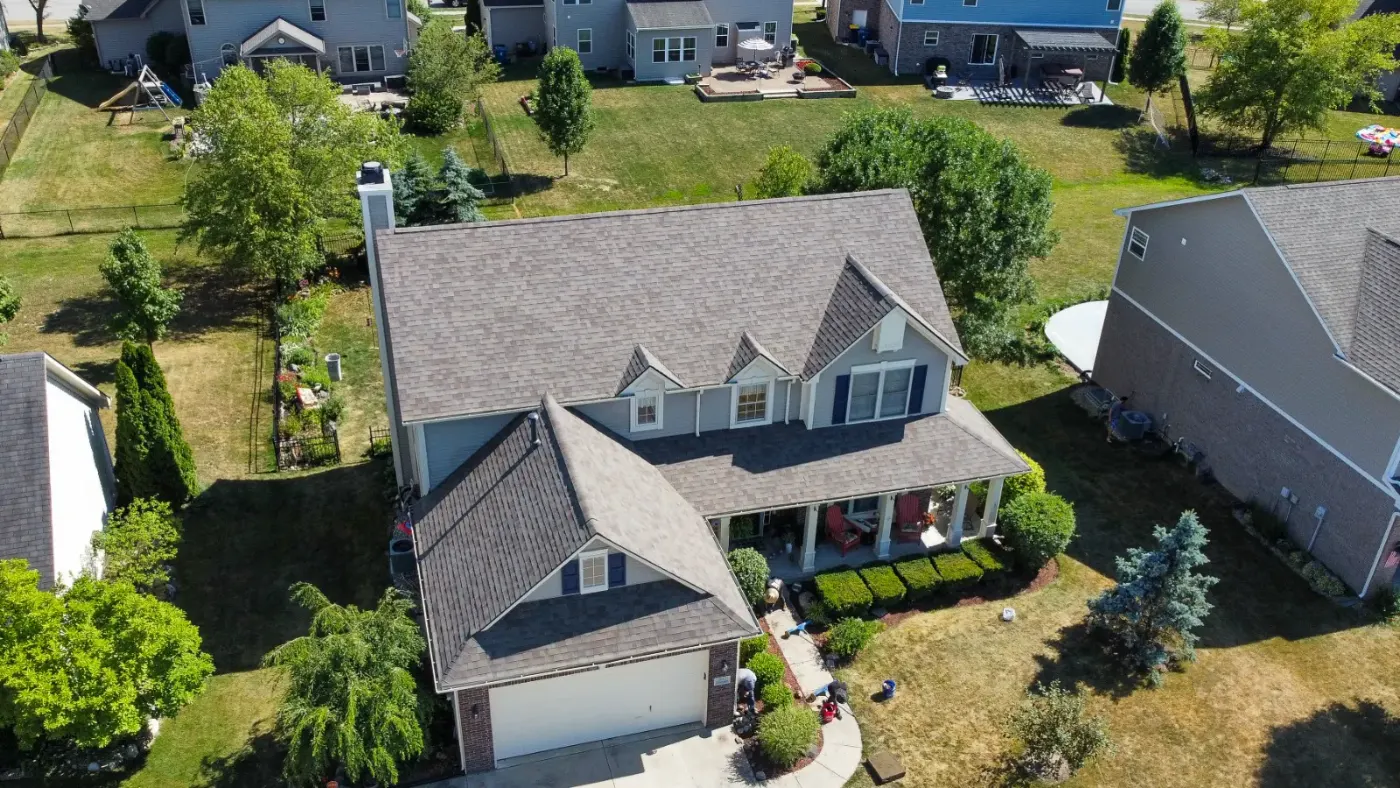 Metal shingle system in Carmel, IN