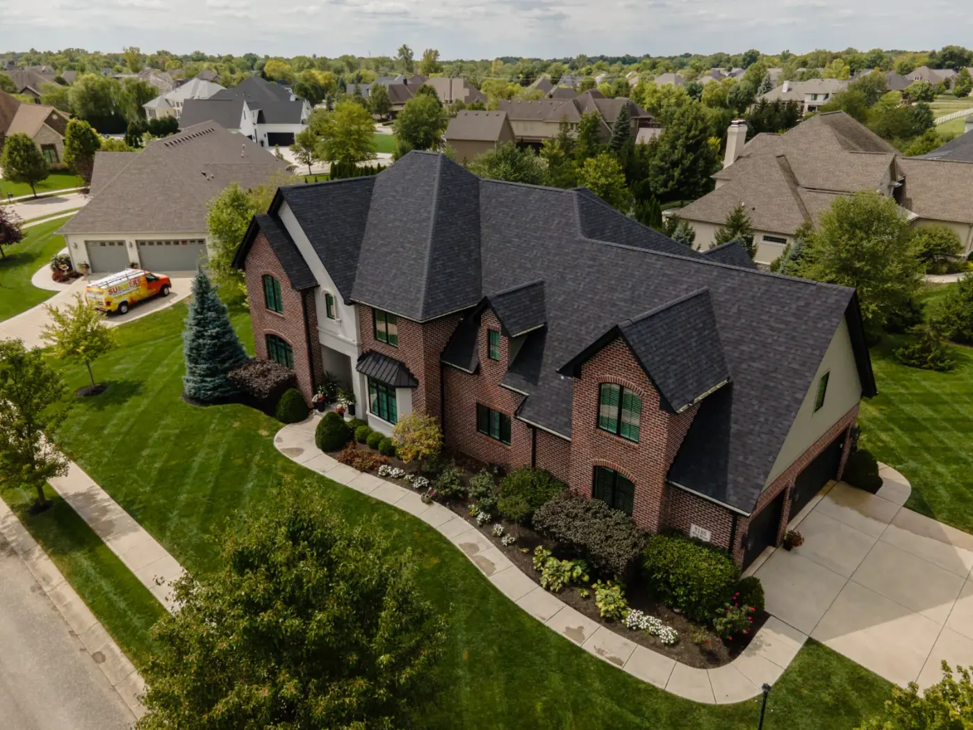 Metal shingle system in Carmel, IN